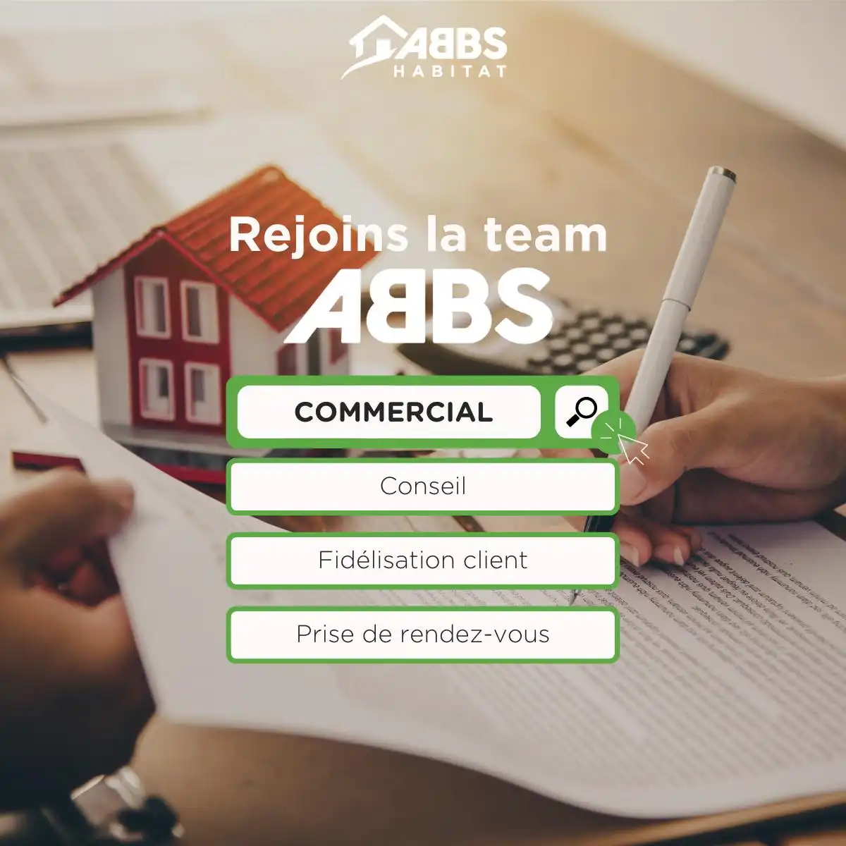 Rejoindre ABBS en tant que commercial